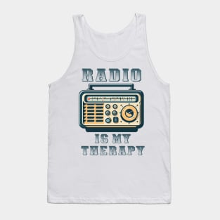 Radio is my therapy Tank Top